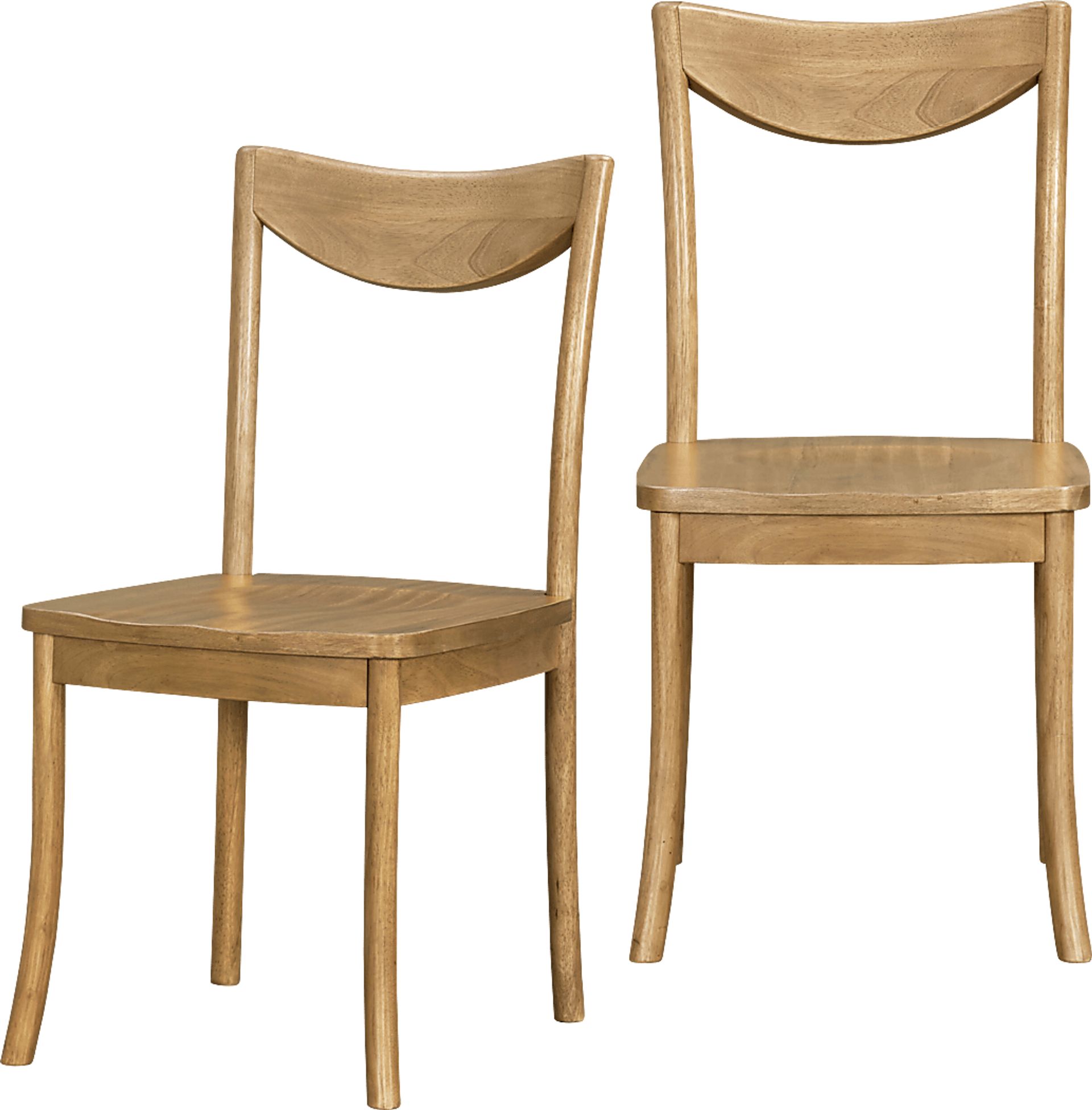 Eleysa Brown Side Chair, Set of 2 - Image 1