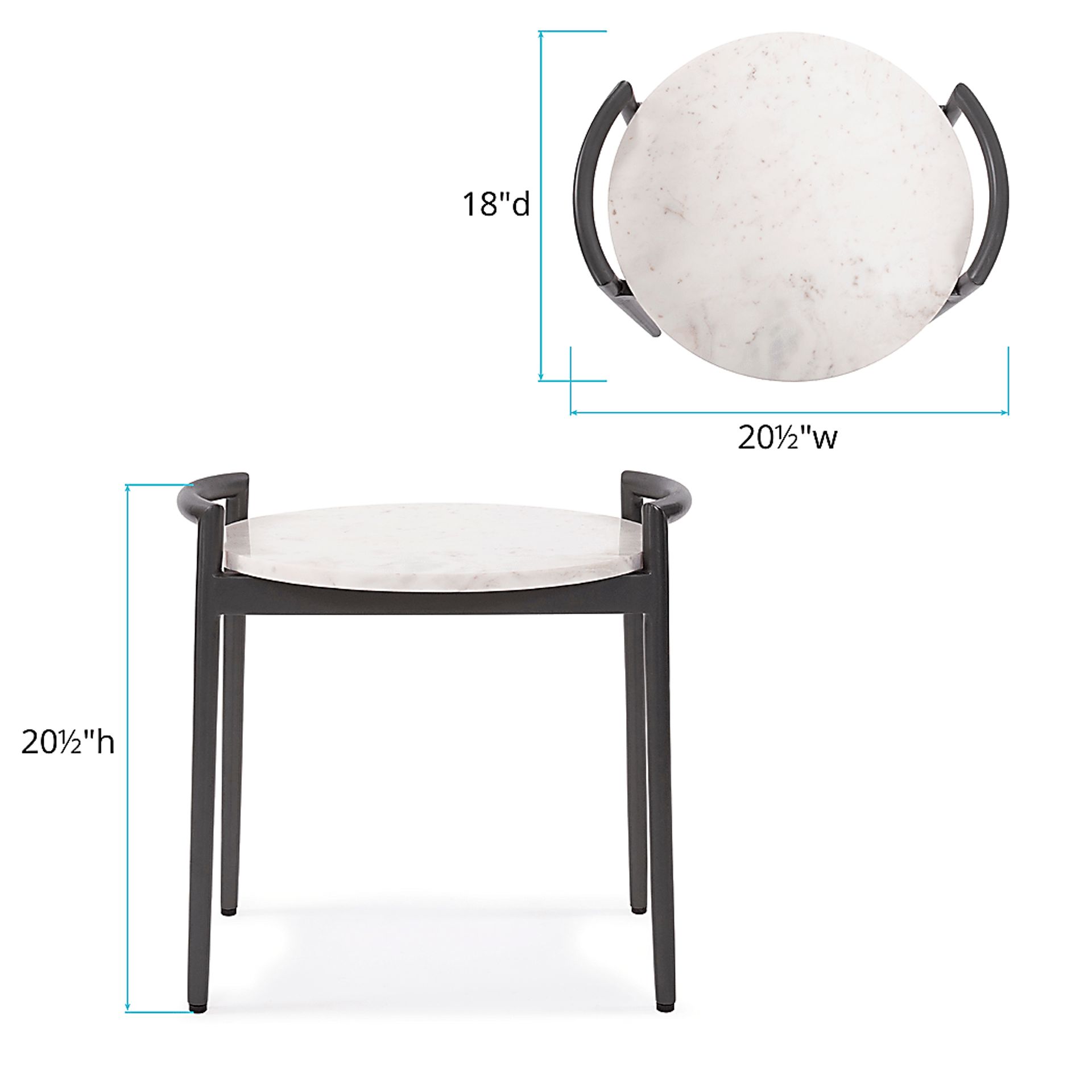 Elfstone Black Accent Table - Image 7