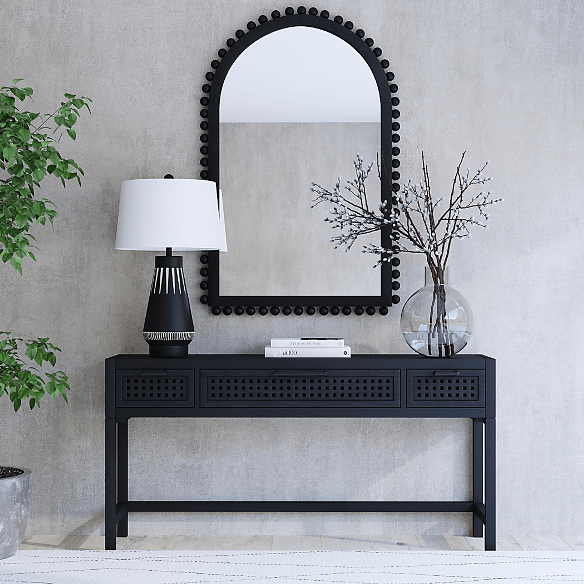 Elgarose Black Desk - Image 2