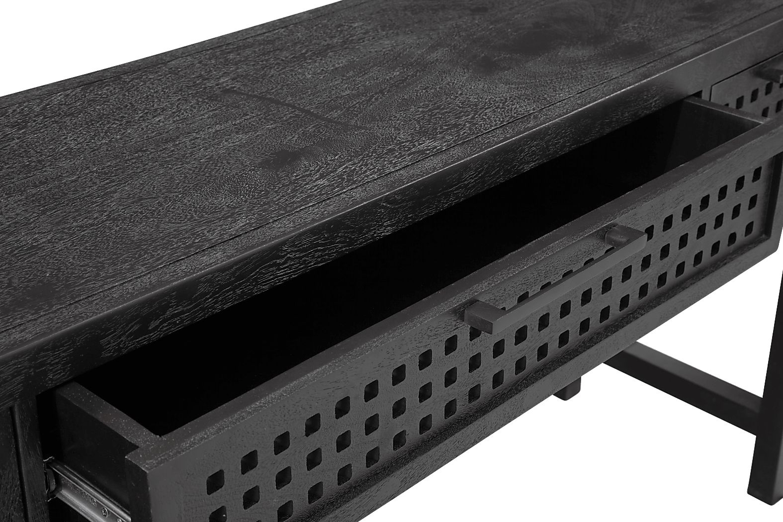 Elgarose Black Desk - Thumbnail 2