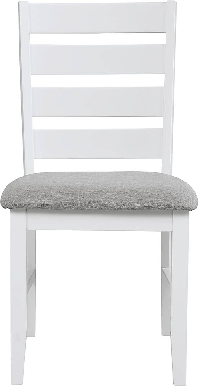 Elgen White 5 Pc Round Dining Set - Thumbnail - Image 4