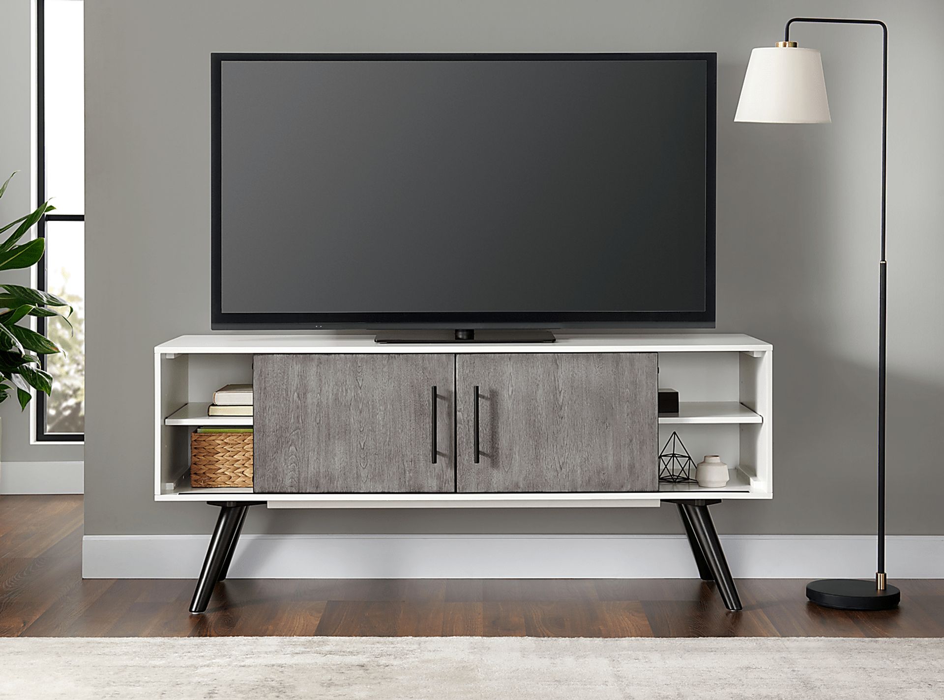 Elgins White 60 in. Console - Image 8