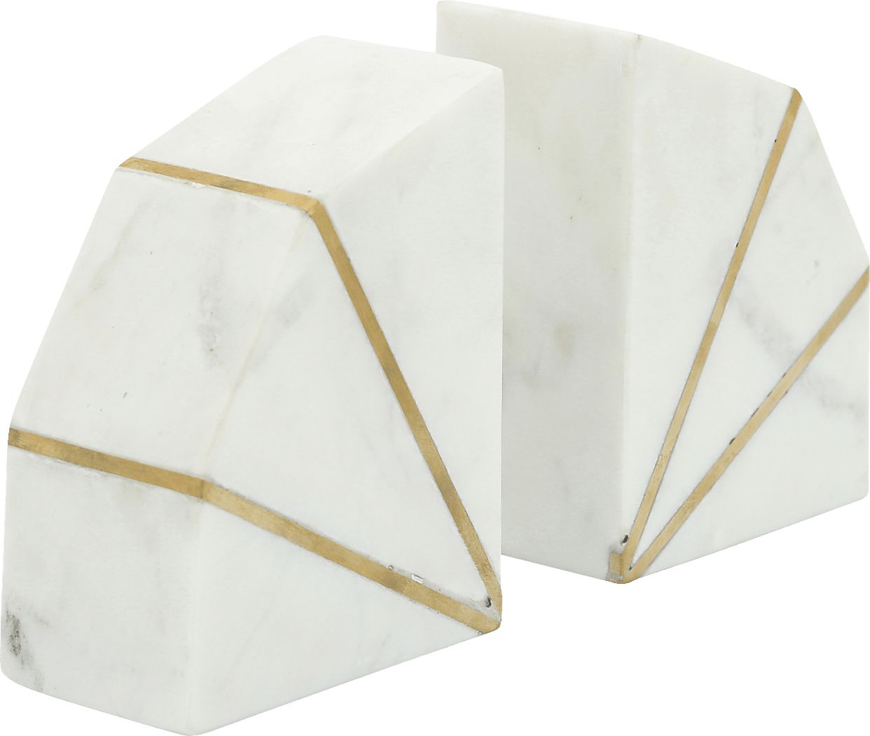 Elginwoods White Bookends