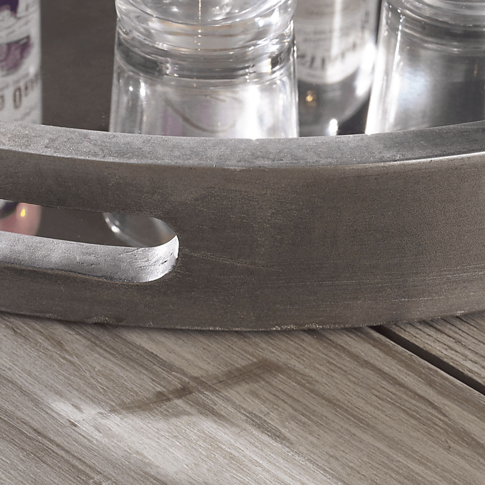 Eliam Silver Decor Tray - Image 2