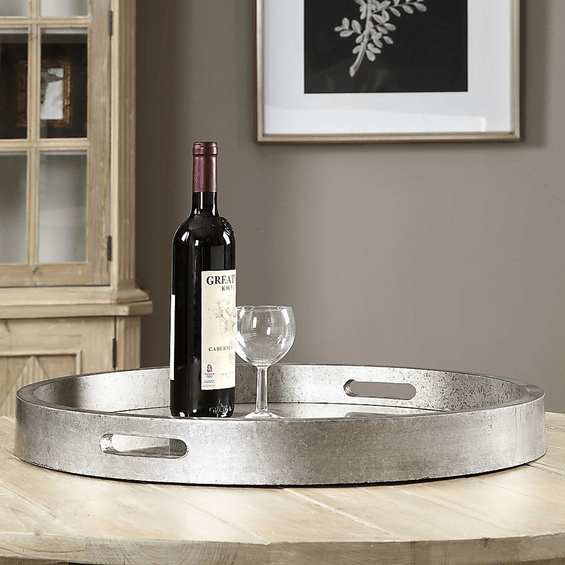 Eliam Silver Decor Tray - Image 5