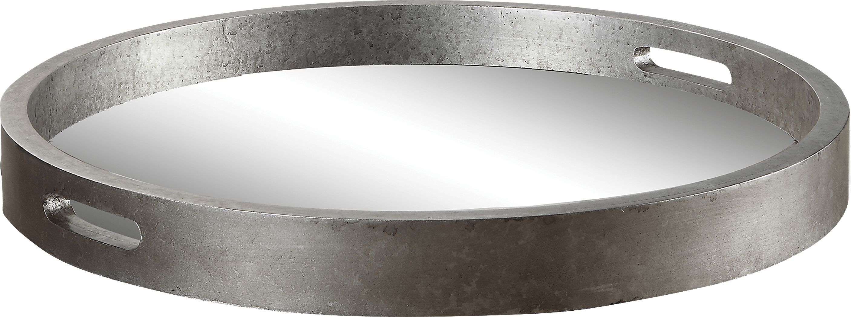 Eliam Silver Decor Tray
