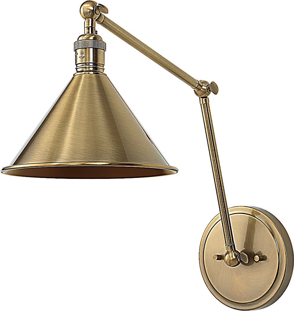 Eliana Lane Brass Sconce