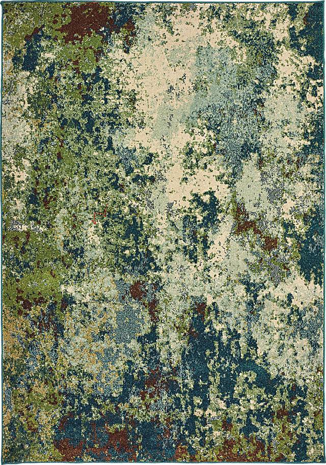 Elianna Blue 7'10 x 10'10 Rug - Thumbnail - Image 1