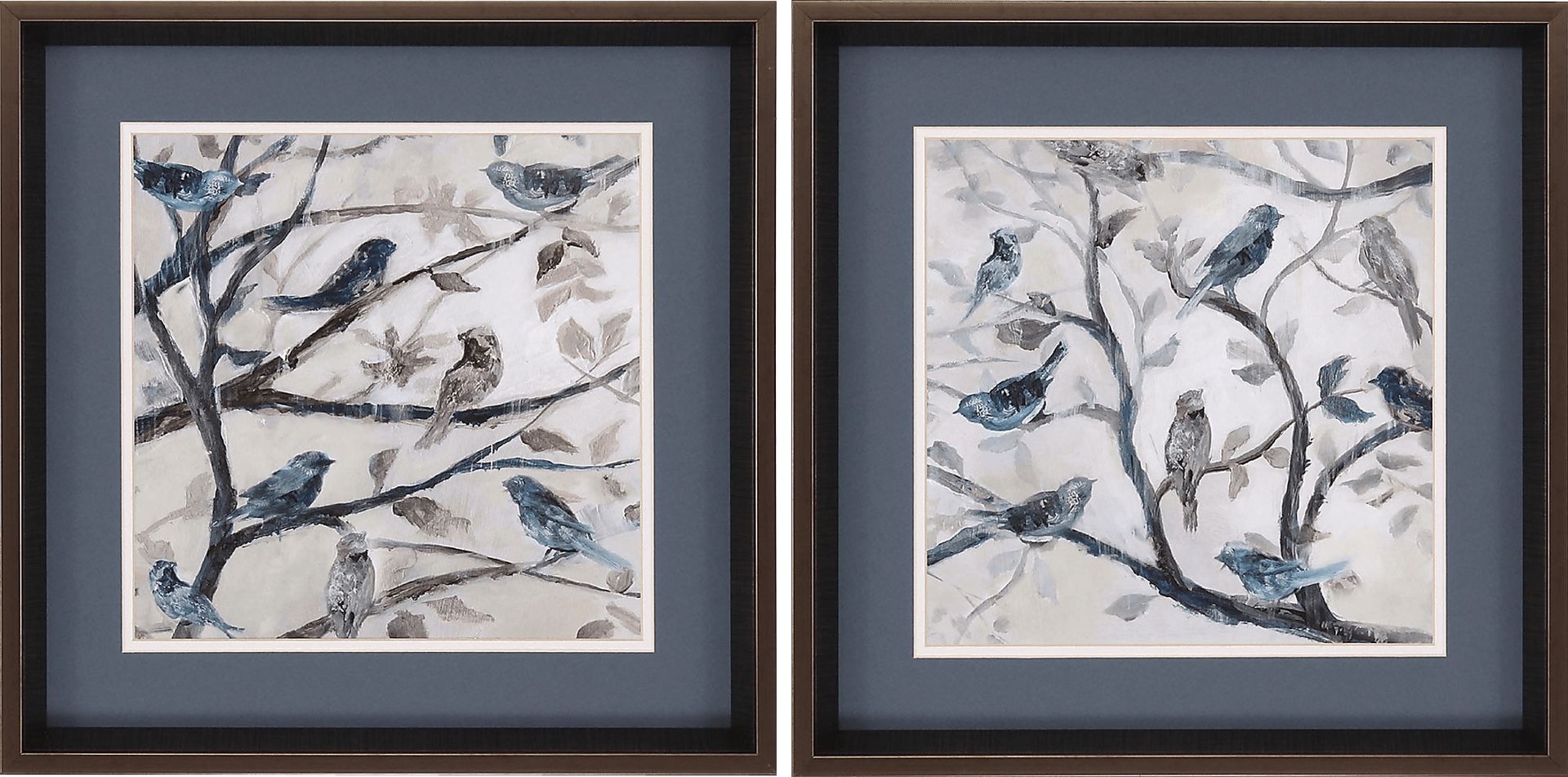 Elianto Blue Wall Art Set of 2 - Image 1