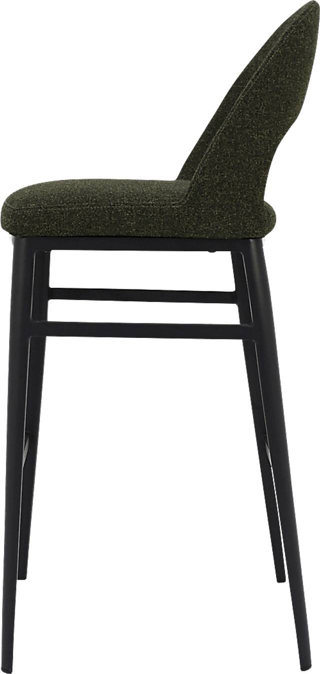 Elias Court Dark Green Barstool - Thumbnail - Image 3