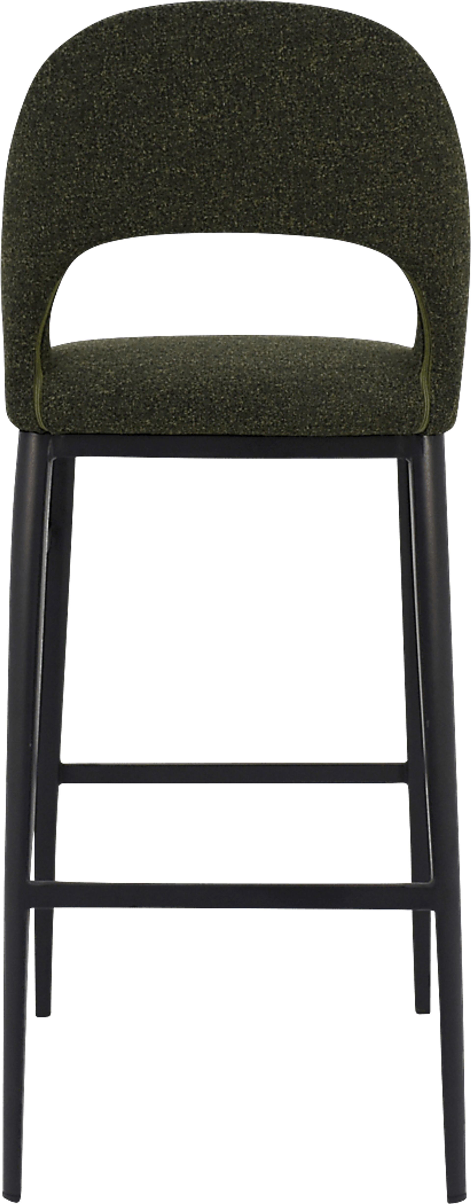 Elias Court Dark Green Barstool - Image 4