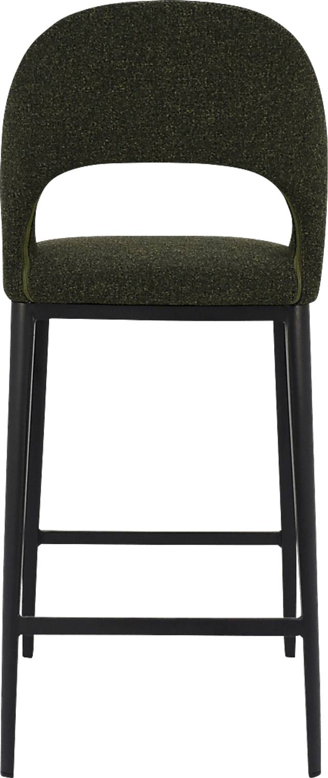 Elias Court Dark Green Counter Stool - Thumbnail - Image 4