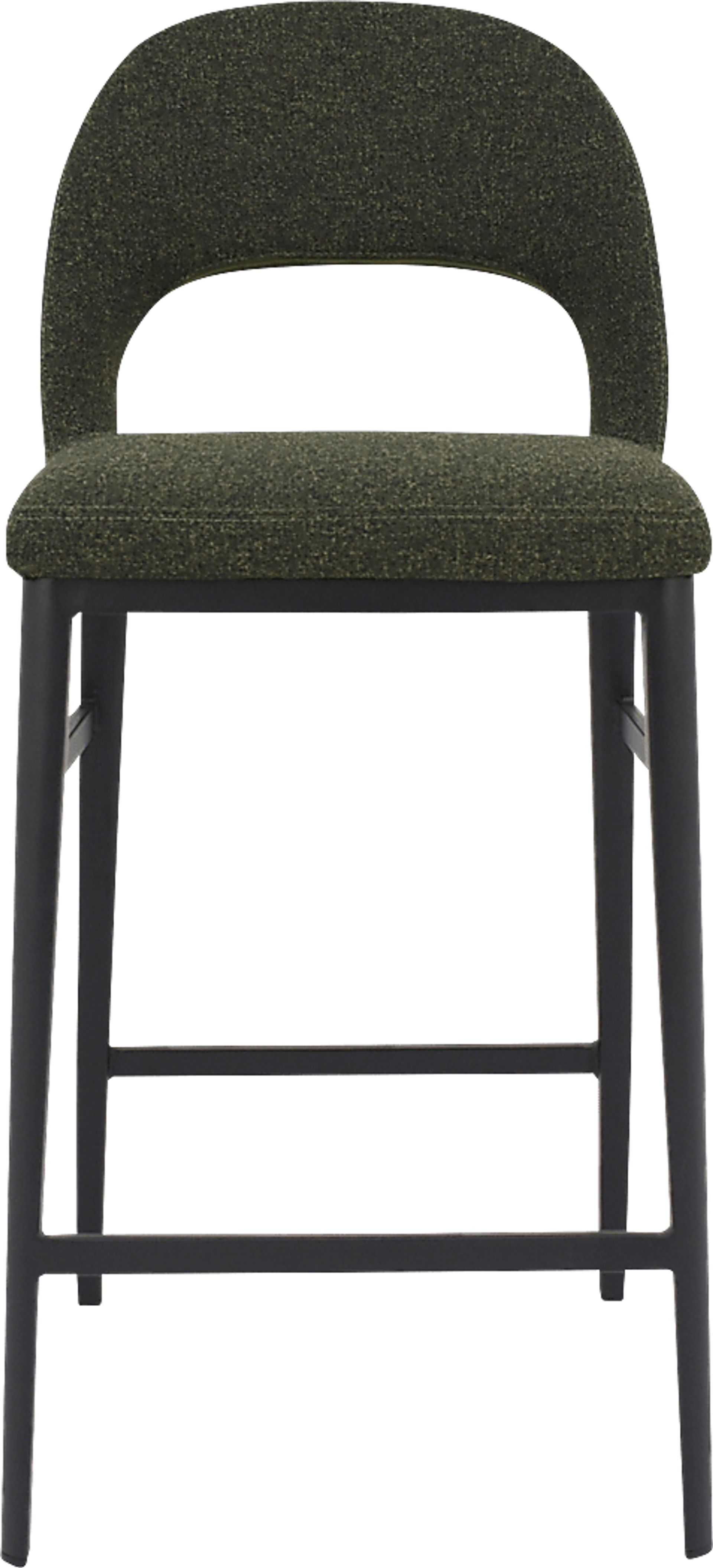 Elias Court Dark Green Counter Stool - Image 1