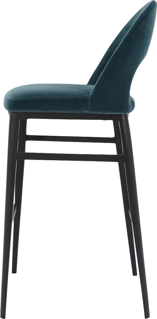 Elias Court Teal Barstool - Thumbnail - Image 3