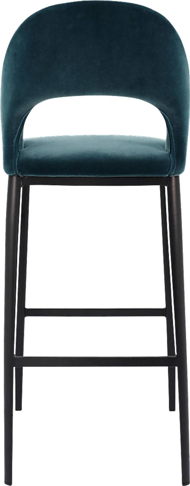 Elias Court Teal Barstool - Thumbnail - Image 4