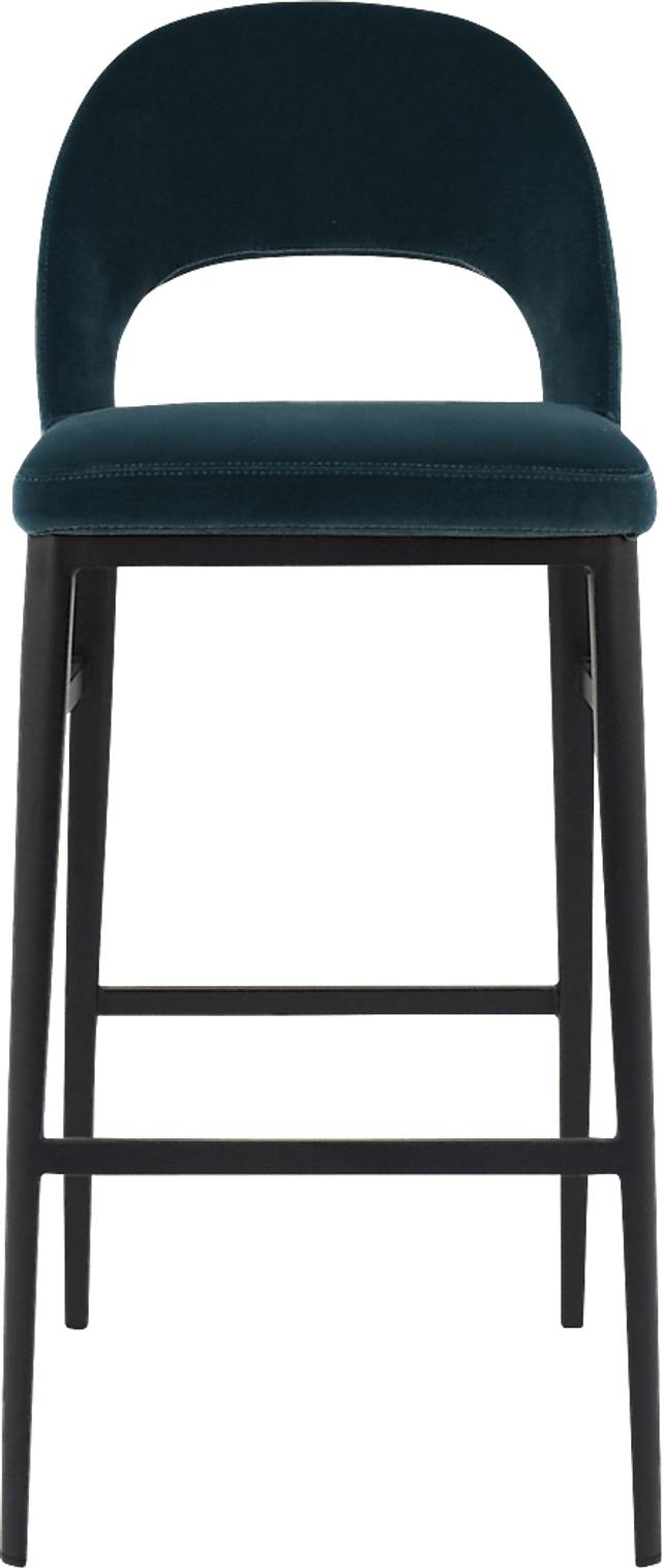Elias Court Teal Barstool - Thumbnail - Image 1