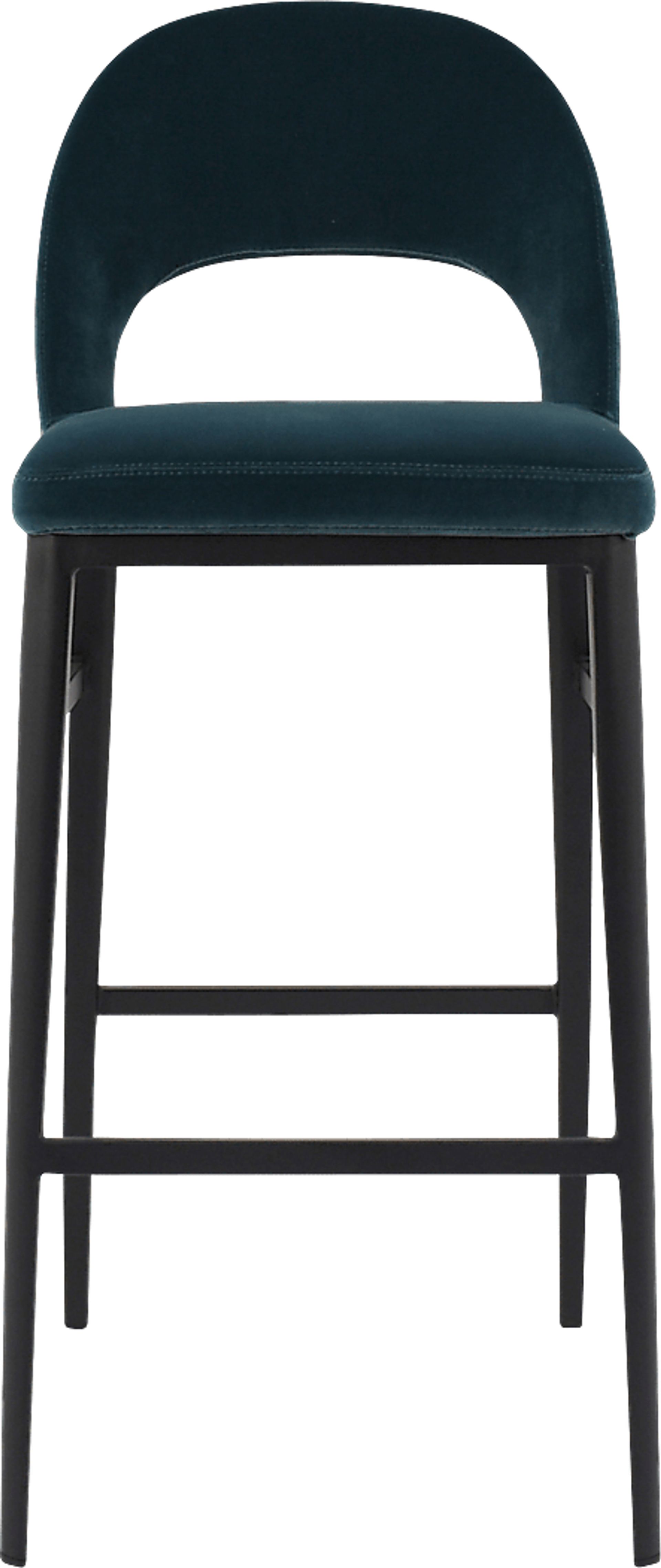 Elias Court Teal Barstool - Image 1