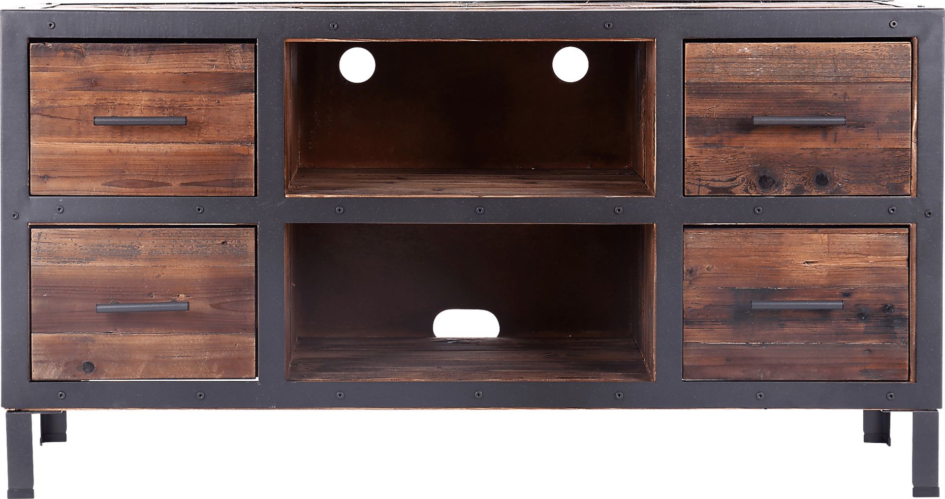Eliena Brown TV Console - Image 1