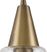 Elijah Drive Brass Pendant