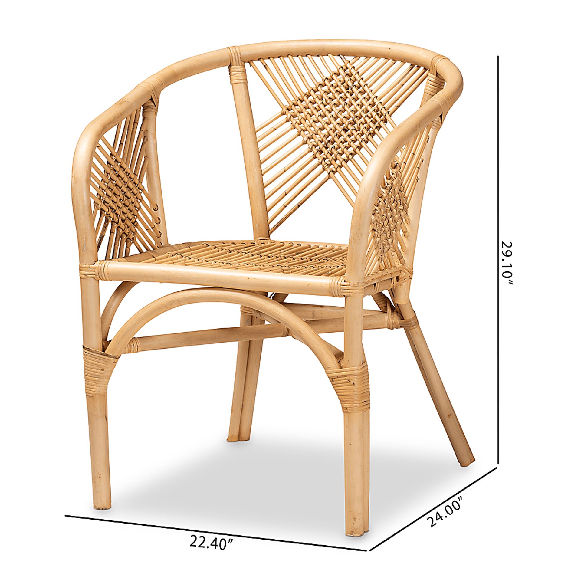 Elijane Brown Arm Chair - Image 10
