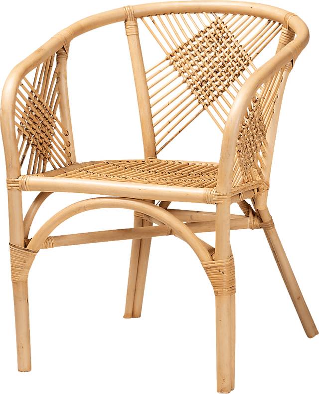 Elijane Brown Arm Chair - Thumbnail - Image 1