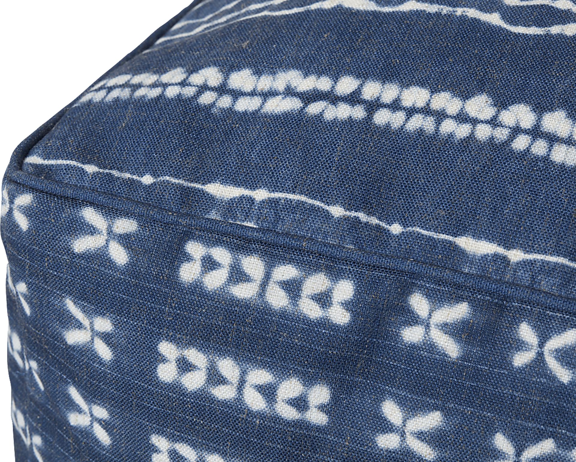 Elim Blue Extra Large Pouf - Image 3