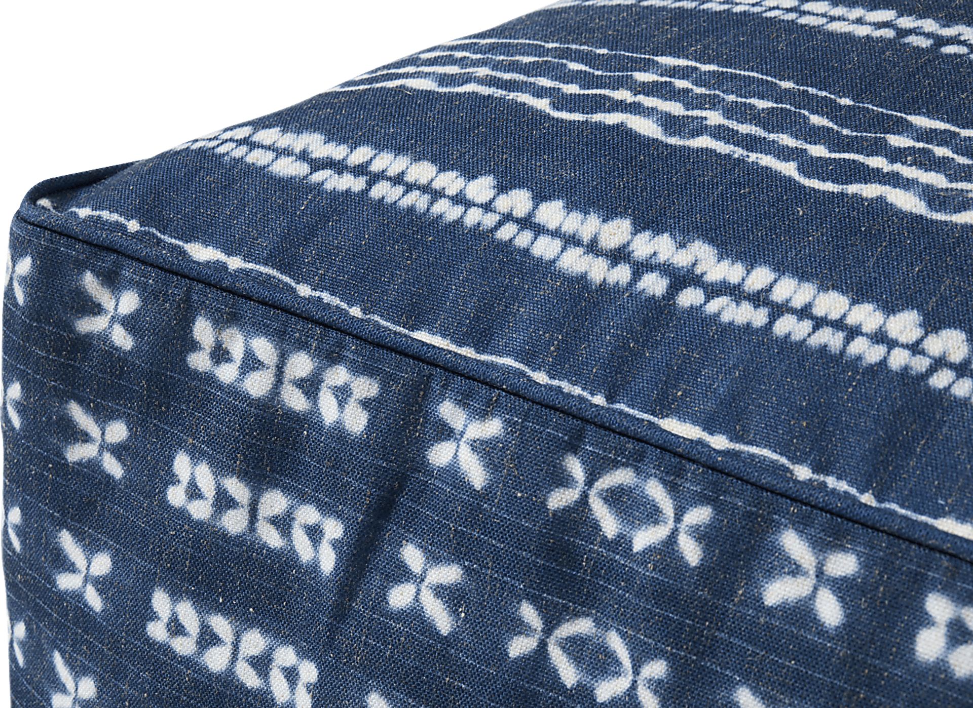 Elim Blue Large Pouf - Image 3