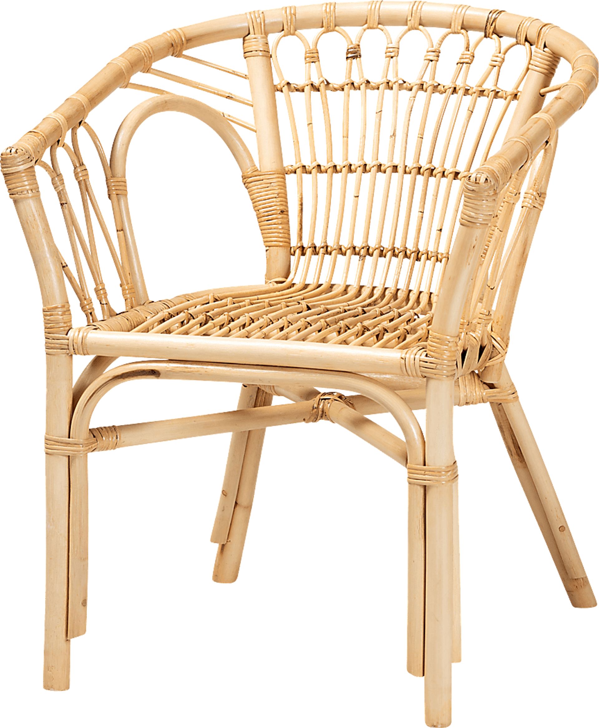Elinaor Brown Arm Chair - Image 1