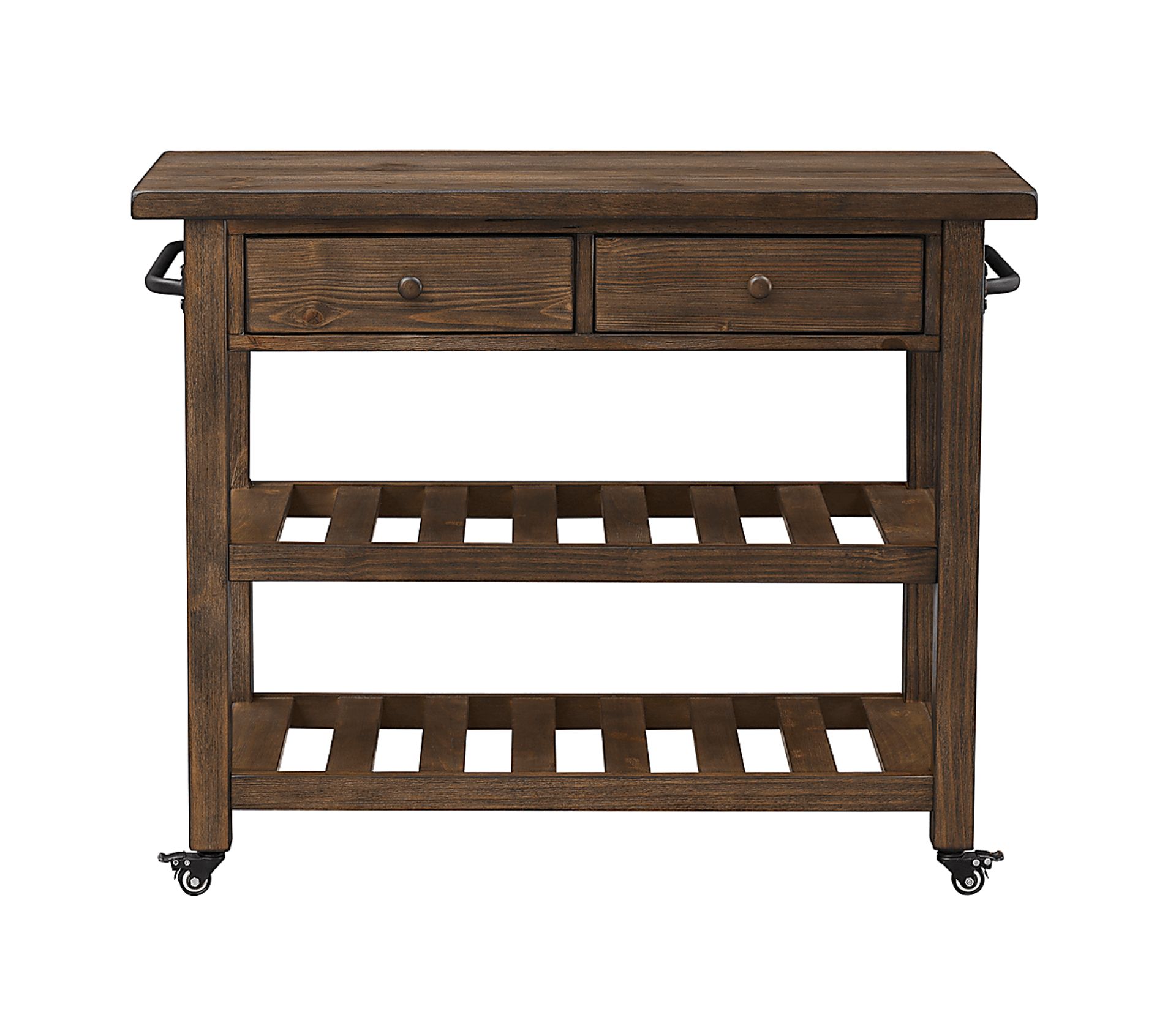 Elinas Brown Kitchen Cart - Image 2