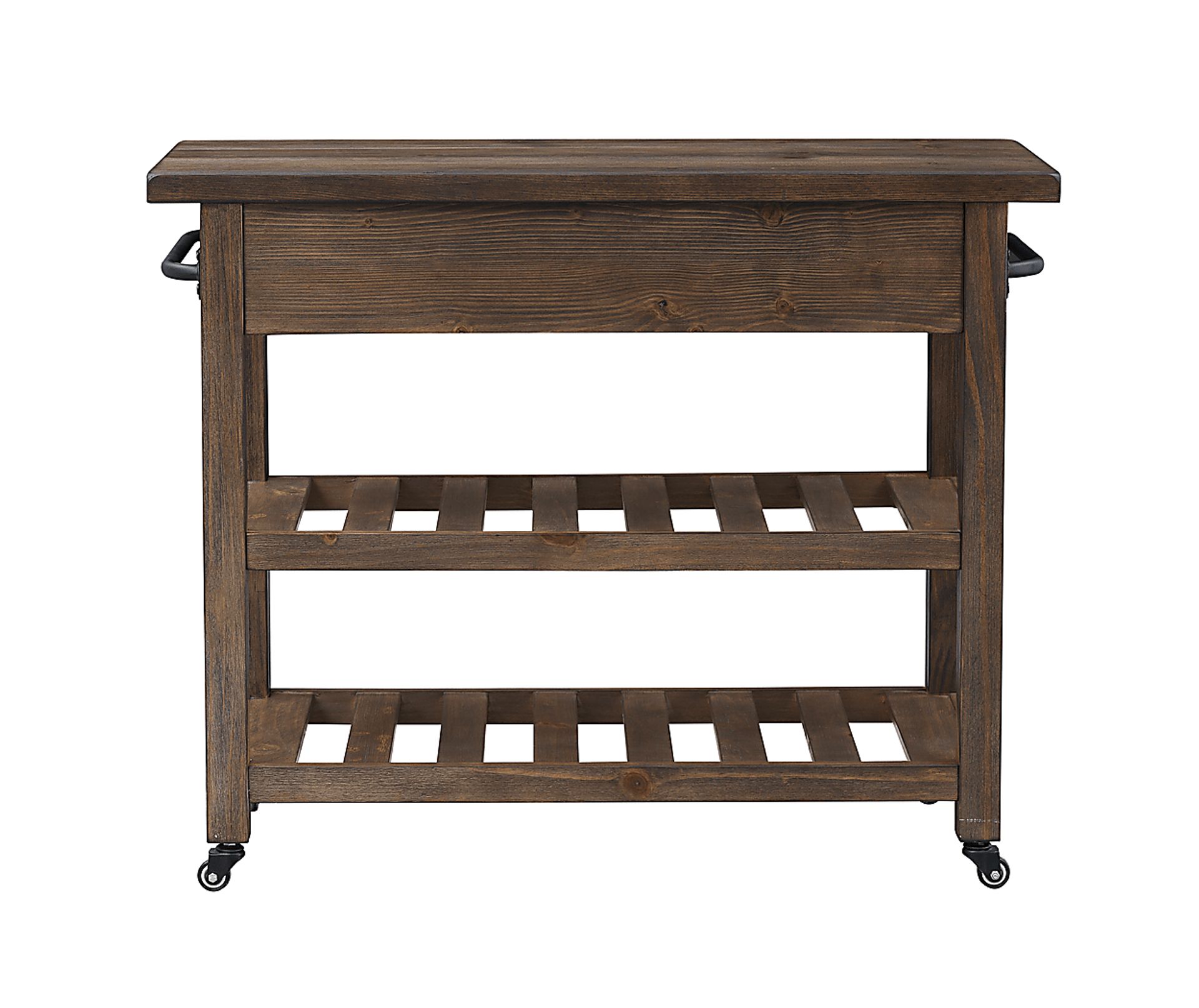 Elinas Brown Kitchen Cart - Image 4