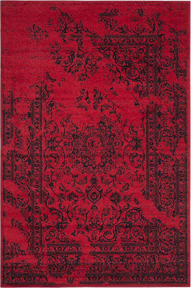 Elinora Red 5' x 8' Rug - Thumbnail - Image 1