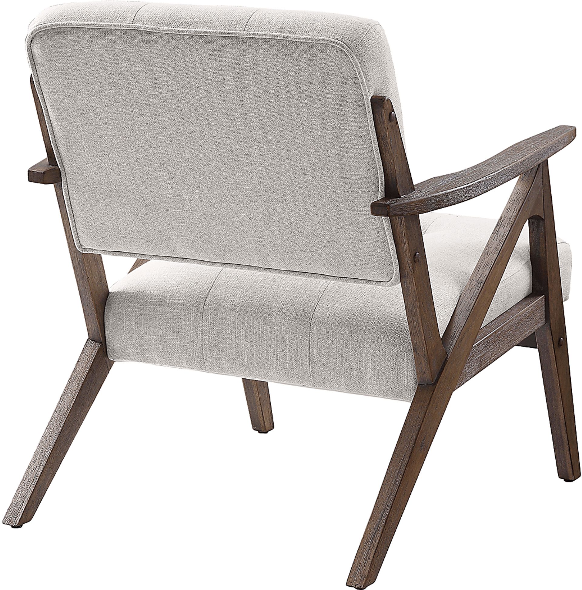 Eliona I Cream Accent Chair - Image 4
