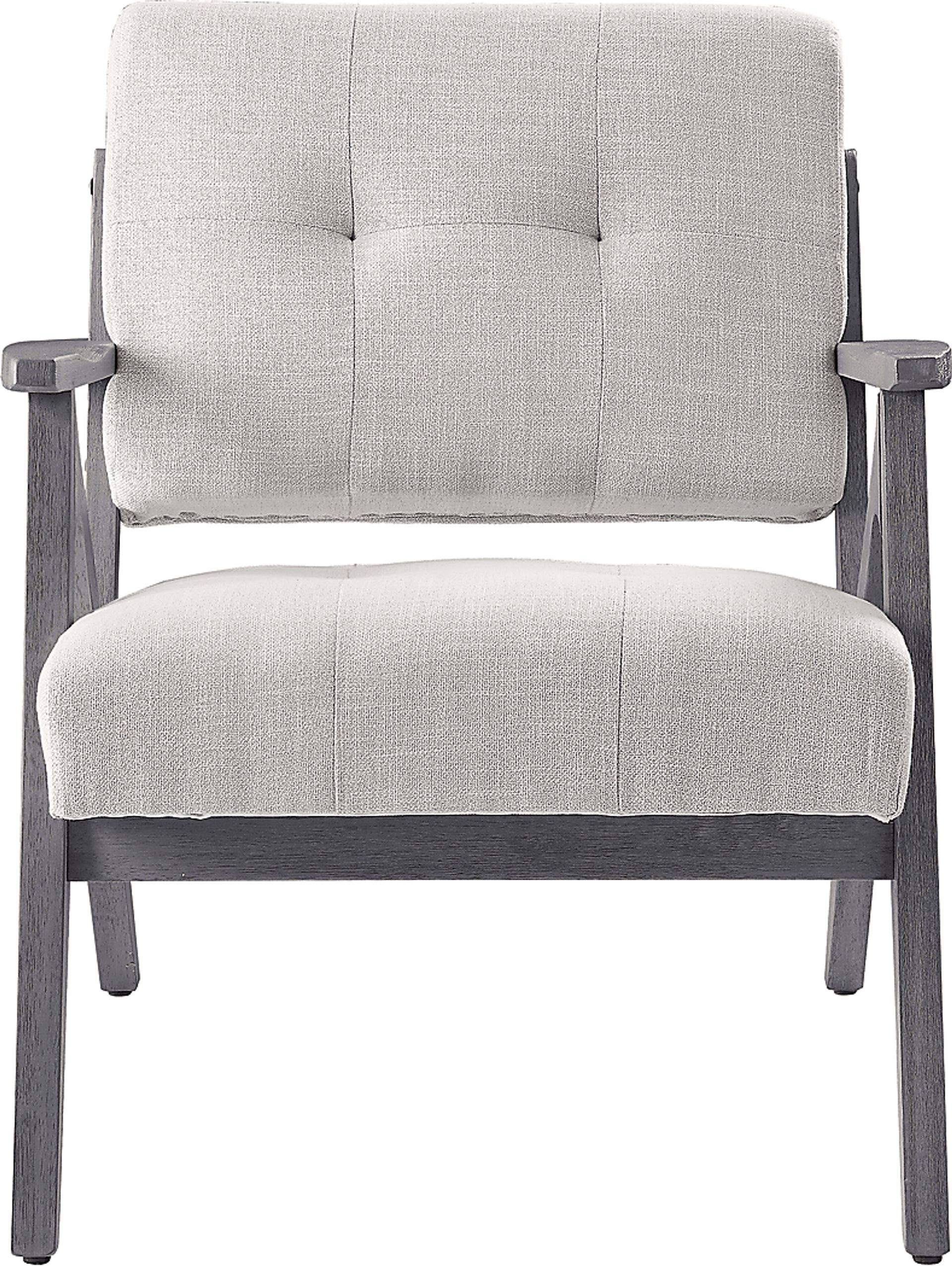Eliona II Cream Accent Chair - Image 4
