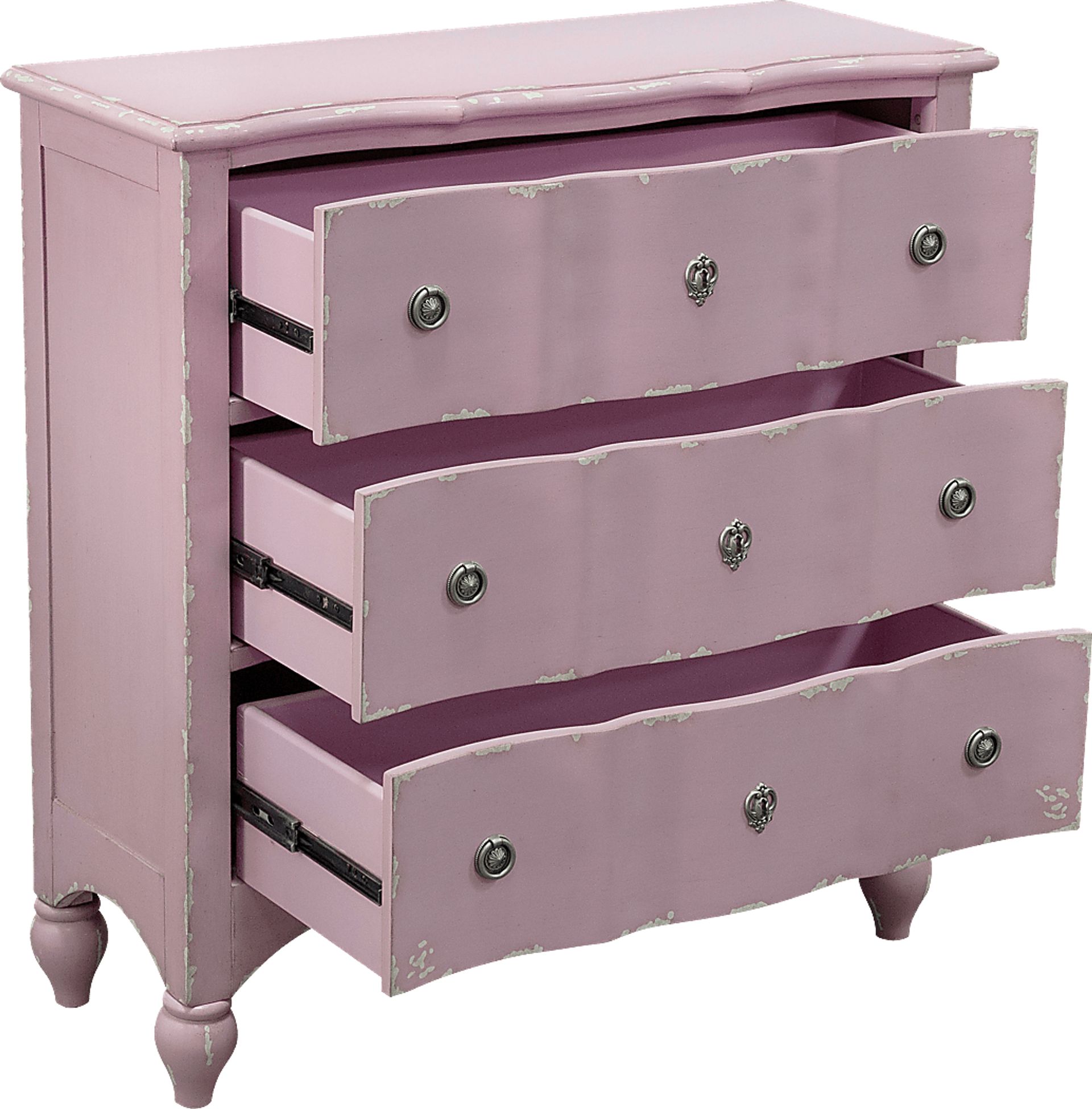 Elise Road Pink Accent Cabinet - Image 2