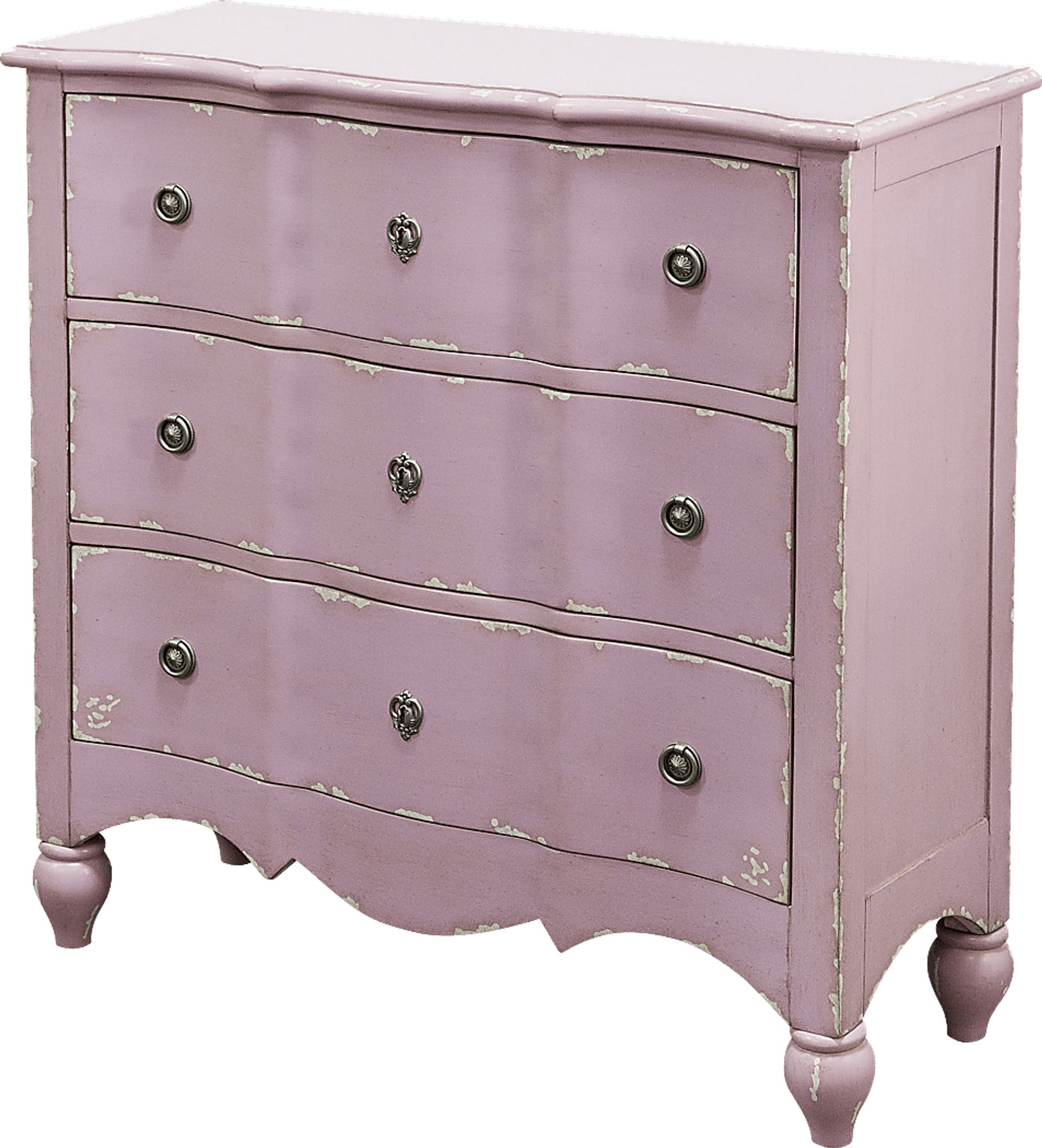 Elise Road Pink Accent Cabinet - Image 3