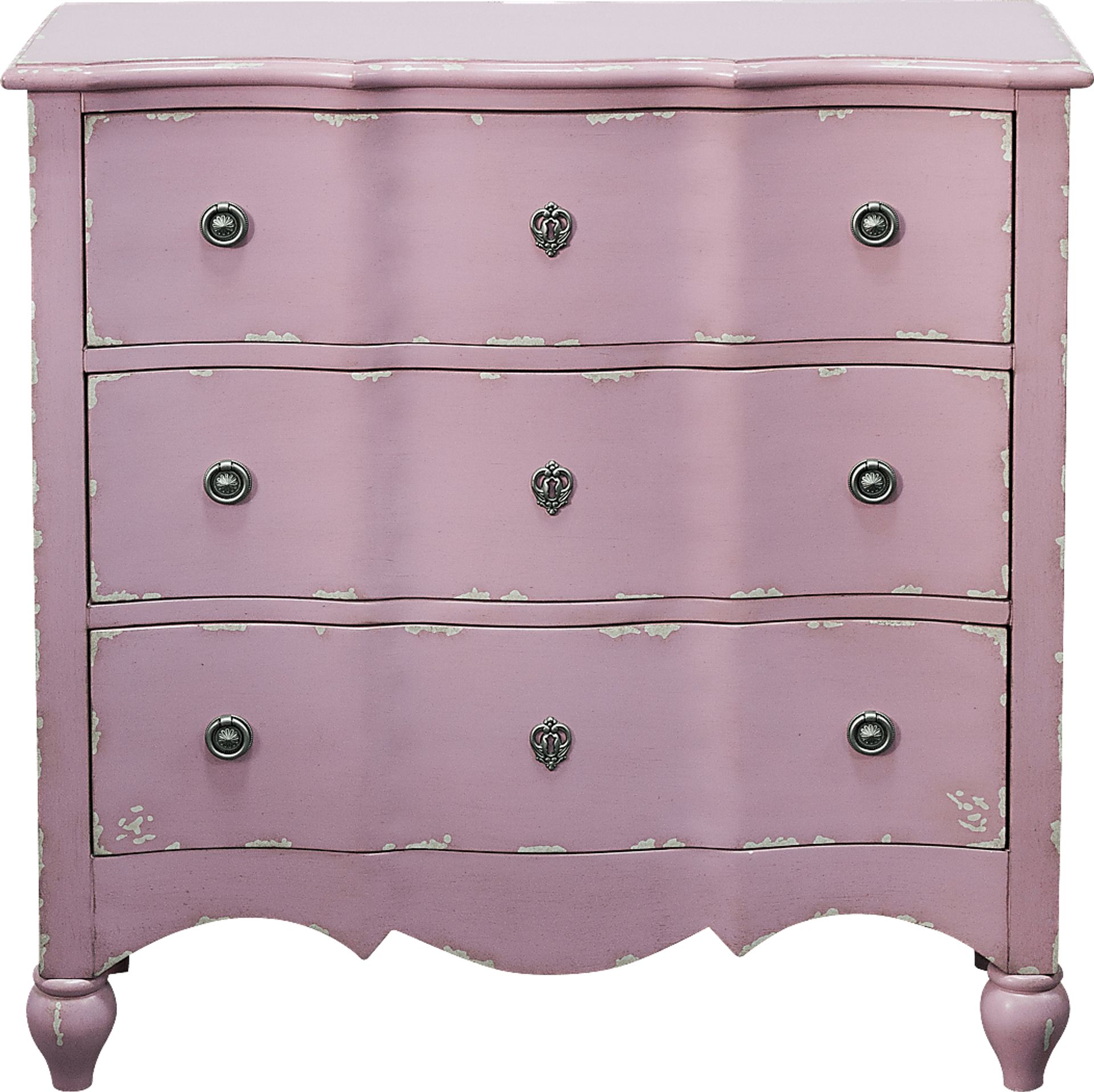 Elise Road Pink Accent Cabinet - Image 4