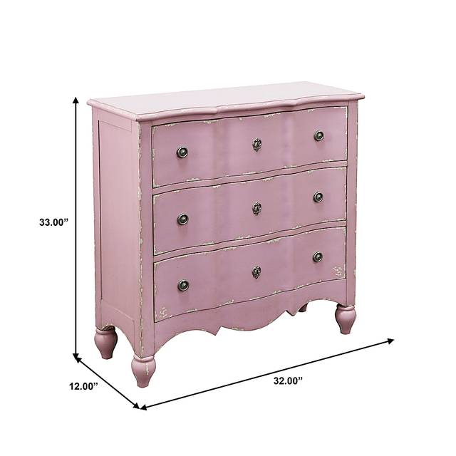 Elise Road Pink Accent Cabinet - Thumbnail - Image 6