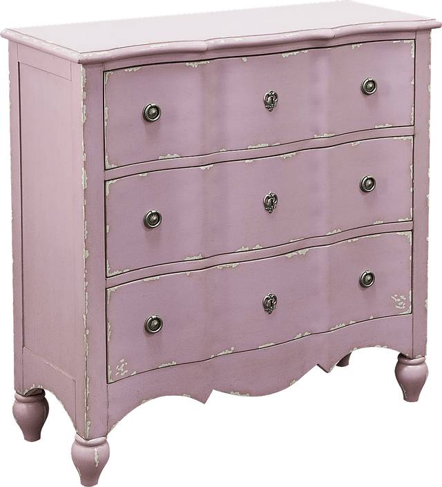 Elise Road Pink Accent Cabinet - Thumbnail - Image 1