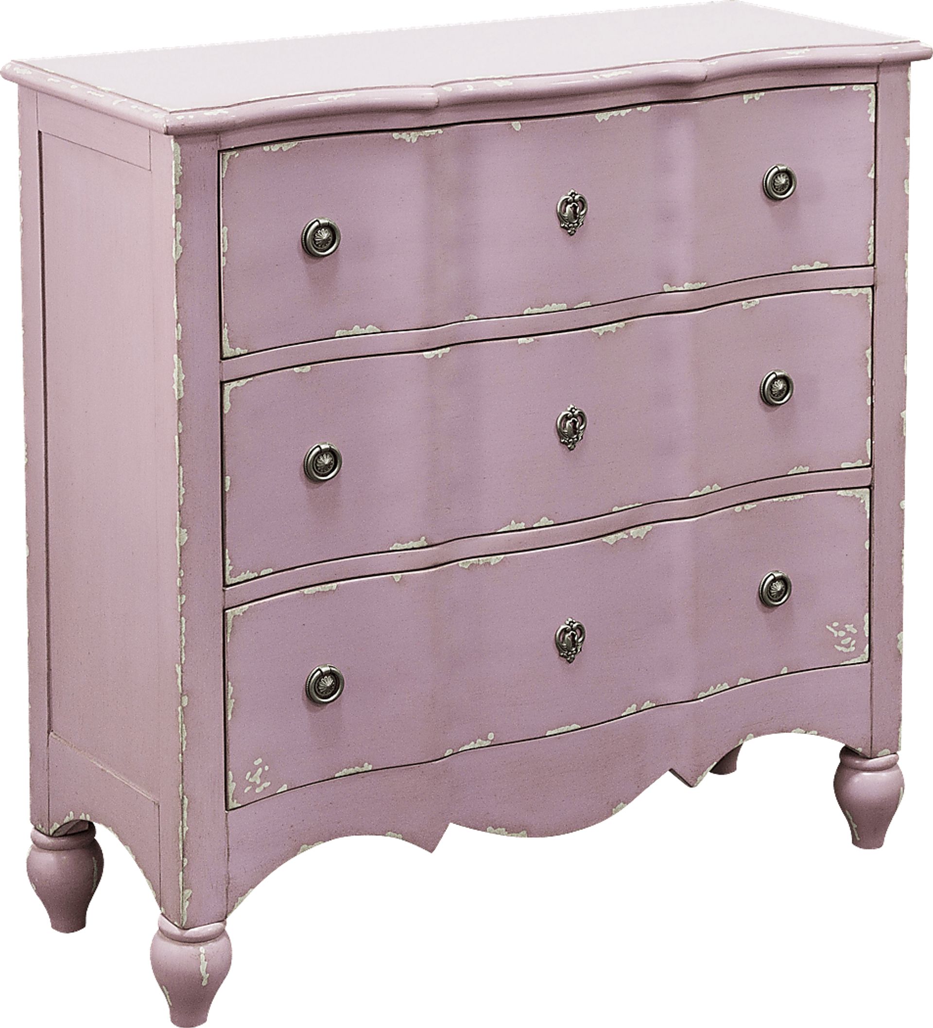 Elise Road Pink Accent Cabinet - Image 1