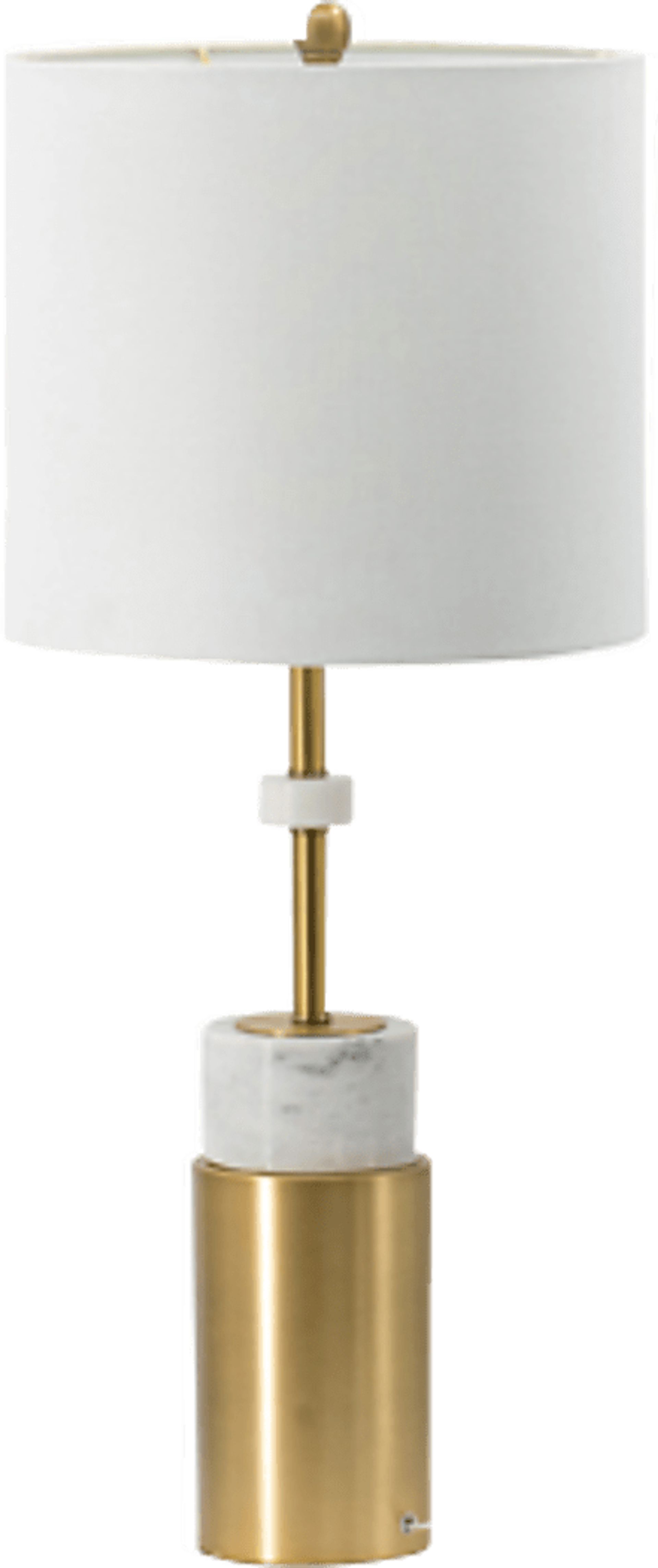 Elitch Court Gold Lamp - Image 1
