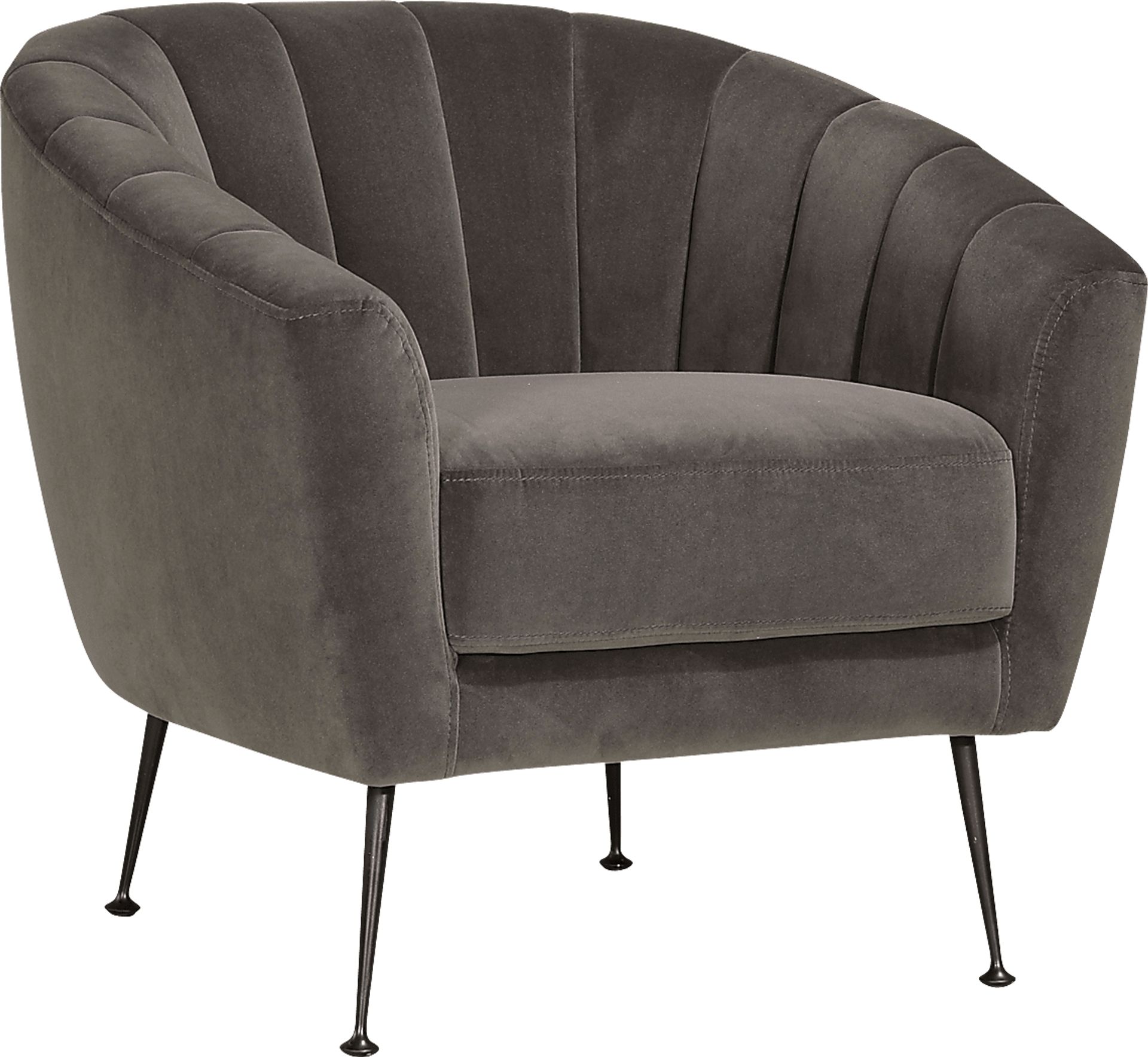Elivo Gray Accent Chair - Image 1