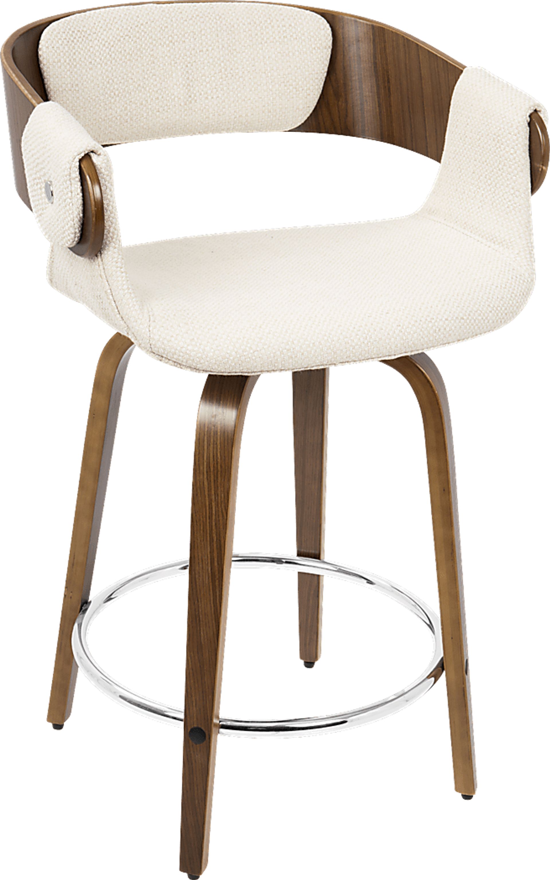 Eliza Cream Counter Height Stool - Image 1
