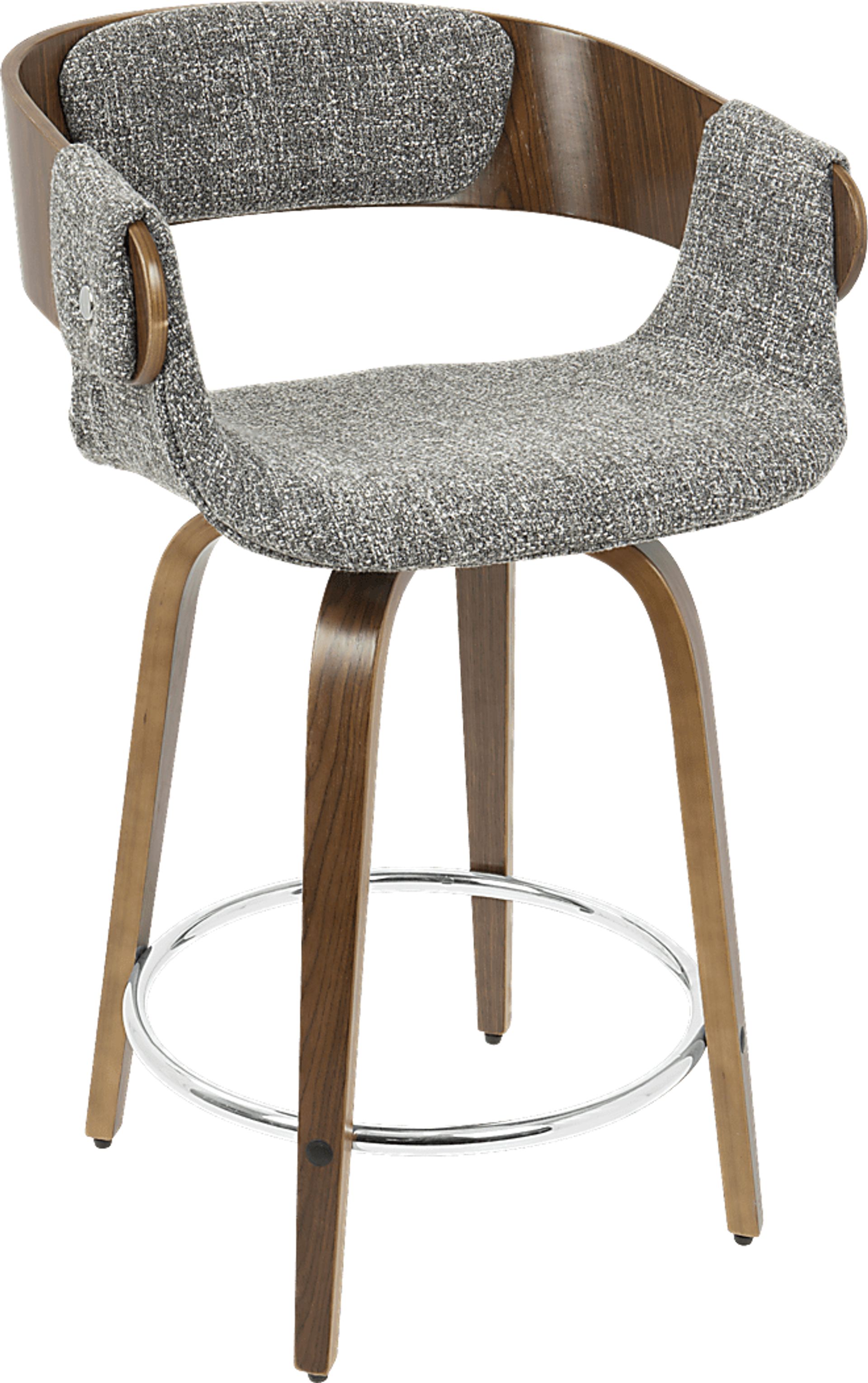 Eliza Gray Counter Height Stool - Image 1