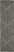 Elize Dark Gray 2'2 x 10' Runner Indoor/Outdoor Rug