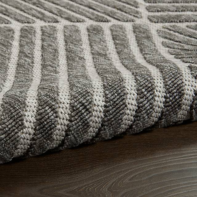 Elize Dark Gray 8' x 10' Indoor/Outdoor Rug - Thumbnail - Image 2