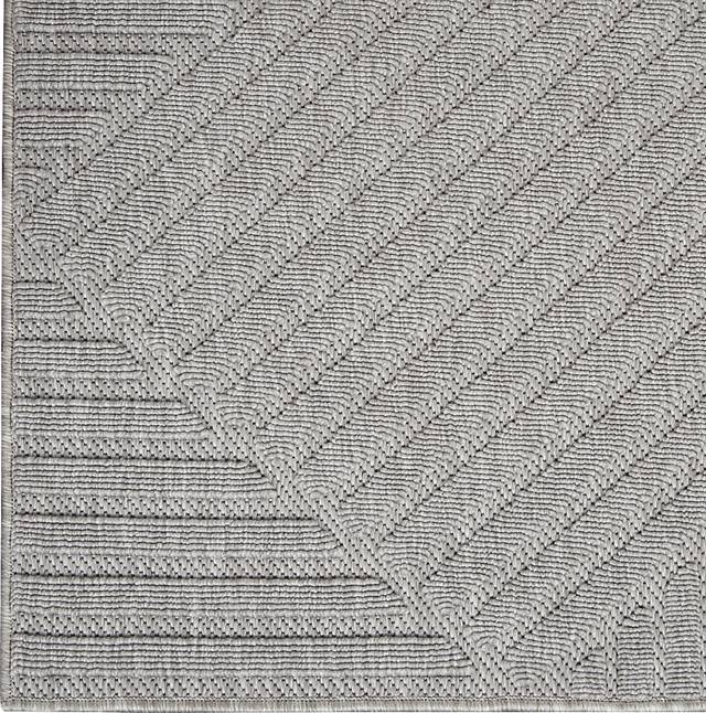 Elize Light Gray 8' x 10' Indoor/Outdoor Rug - Thumbnail - Image 3