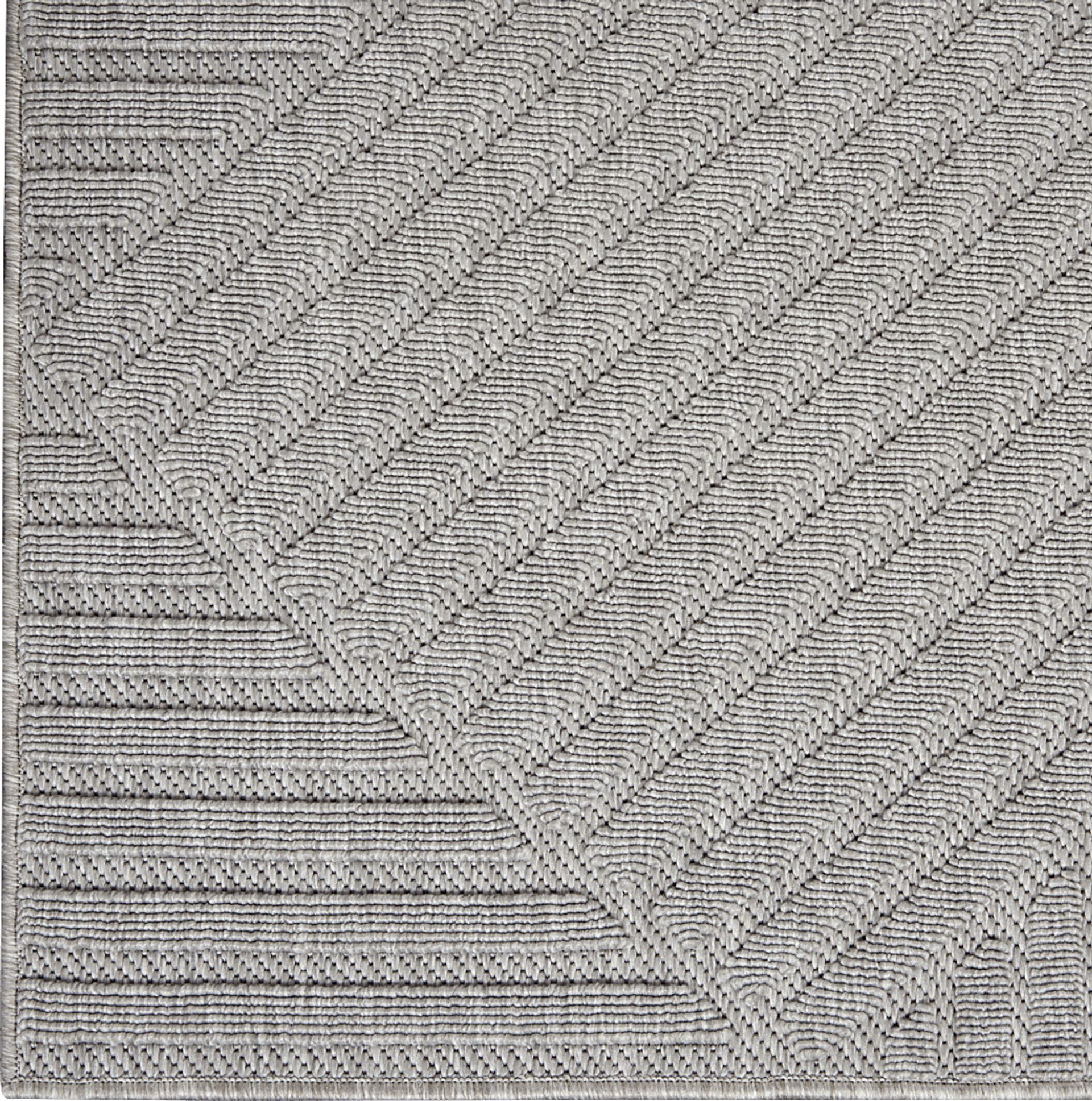 Elize Light Gray 8' x 10' Indoor/Outdoor Rug - Image 3