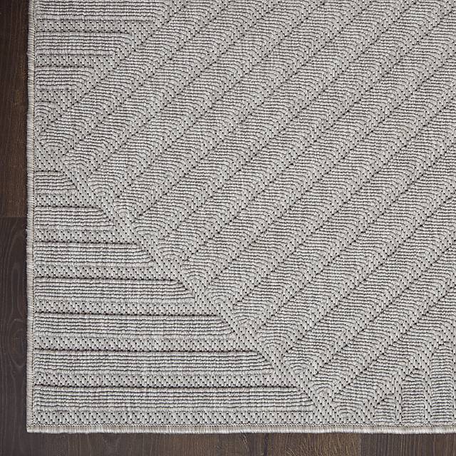 Elize Light Gray 8' x 10' Indoor/Outdoor Rug - Thumbnail - Image 4
