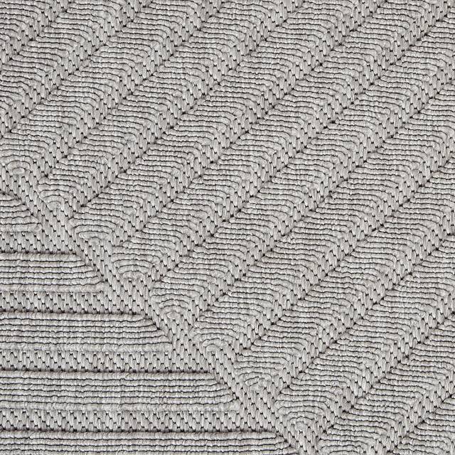 Elize Light Gray 8' x 10' Indoor/Outdoor Rug - Thumbnail - Image 6