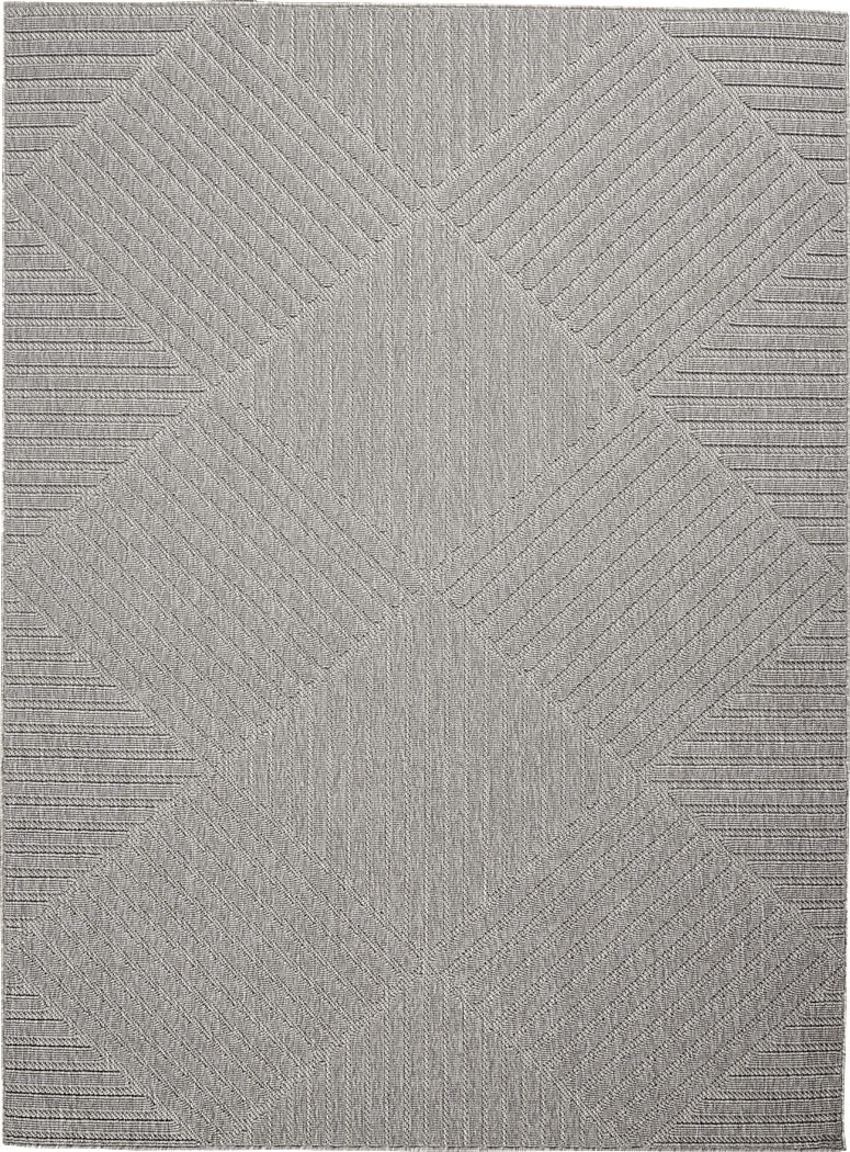 Elize Light Gray 8' x 10' Indoor/Outdoor Rug